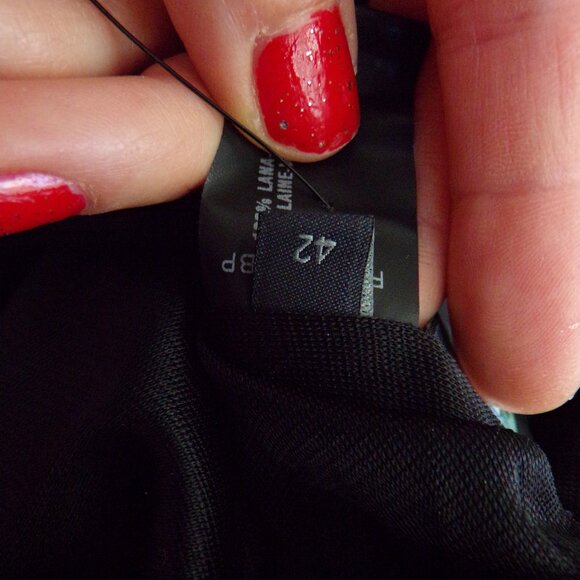 NWOT Fendi wool Midi Italian dress 42 - Picture 7 of 9